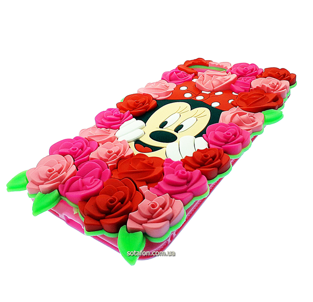 Чехол-накладка TPU 3D Minnie Mouse case для iPhone 7 Plus / 8 Plus Розовый 0088576194p фото