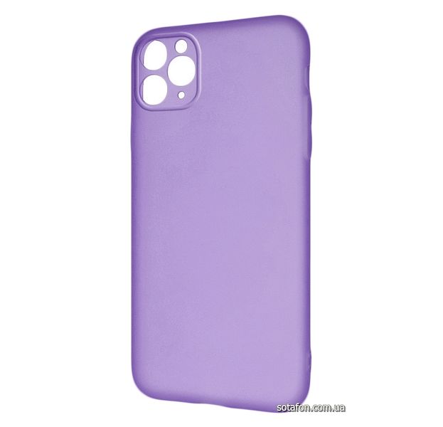 Чохол-накладка TPU Acid Color Case для iPhone 11 Pro Max Фіолетовий 1001000295 фото