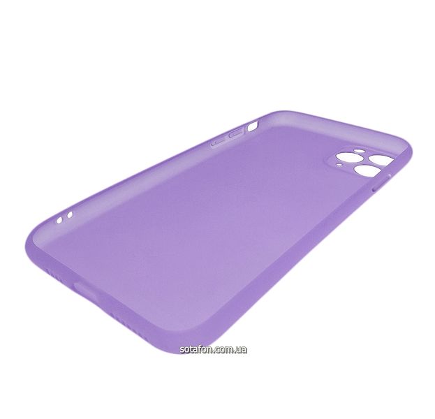 Чохол-накладка TPU Acid Color Case для iPhone 11 Pro Max Фіолетовий 1001000295 фото